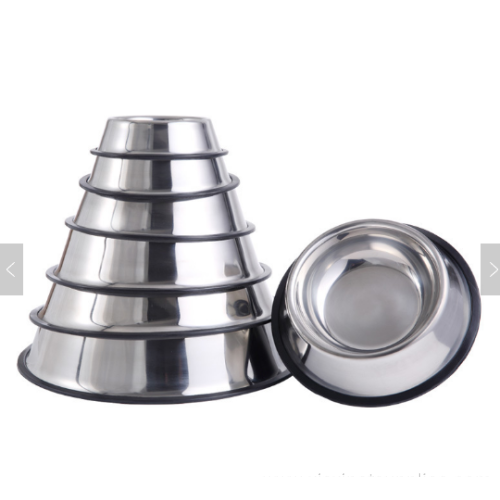 Dog Bowl Pet Cleaning Supplies Stainless Steel